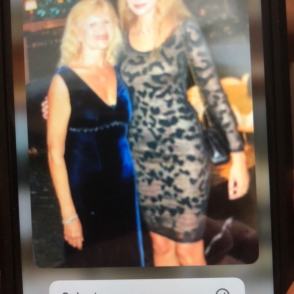 Tom Ford Dresses & Skirts - Tom Ford Black Patterned Long Sleeve Dress